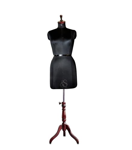 Image of SOHAMSHREE ᵀᴹ : Female Dress Wooden Stand Form Wheel Base Mannequin Store Display Dummy | Mannequin Dummy Model Hanger Dress Kurti Display Stand (12)