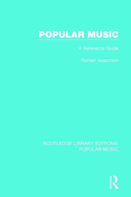Guide de musique populaire livre de référence historique essentiel sur la culture musicale