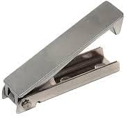 Squared Baggage Door Catch - Stainless Steel
