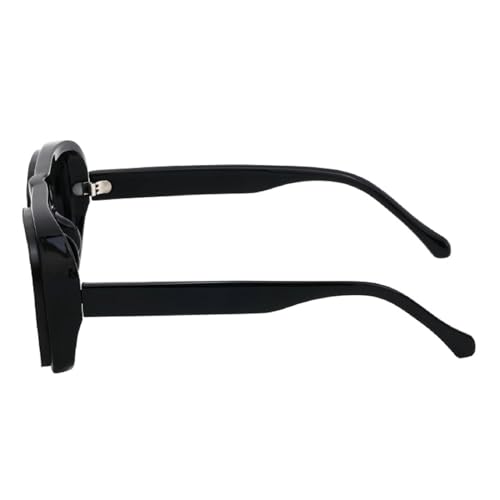 Oval Frame Punk Sunglasses Men 2024 Luxury Designer Vintage Pilot Sun Glasses For Male Shield Goggle Eyewear UV400 N453