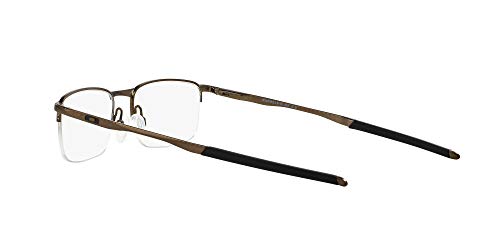 Image of Oakley mens Ox3174 Barrelhouse 0.5 Rectangular Prescription Eyewear Frames