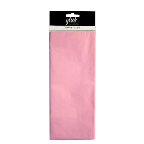Glick Four Sheets of Light Pink Tissue Paper
