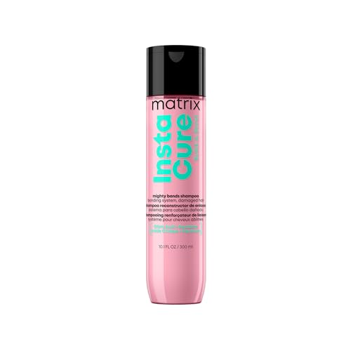 Matrix, Shampoo Professionale per Capelli Danneggiati, Capelli Forti, Elastici e Rinforzati dall'Interno, Con Acido Citrico e Squalane di Origine Vegetale, Instacure Build-A-Bond, 300 ml