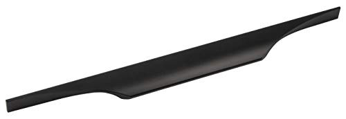 Gedotec Maniglia in alluminio per mobili vintage anticato nero opaco - VIEFE - maniglia per cassetto cucina da avvitare - maniglia da cucina per porta dell'armadio - 1 pezzo