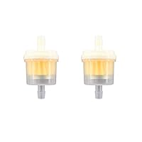 MCHNIC 2x 6mm Benzinfilter für Scooter Roller Mofa Baotian Ecobike Hero Rebel Tanco/Rex Rs 400 425 450 460 500 750 Jinan Quingqi QM50QT-6, Off Limit, Benzhou City Star Retro Cruiser YY50QT