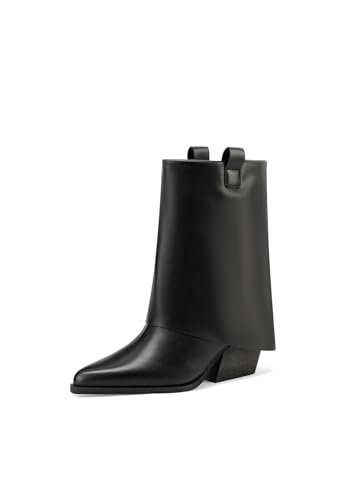 QUEEN HELENA Stivaletti Camperos a Gambale Largo Stivali Bassi a