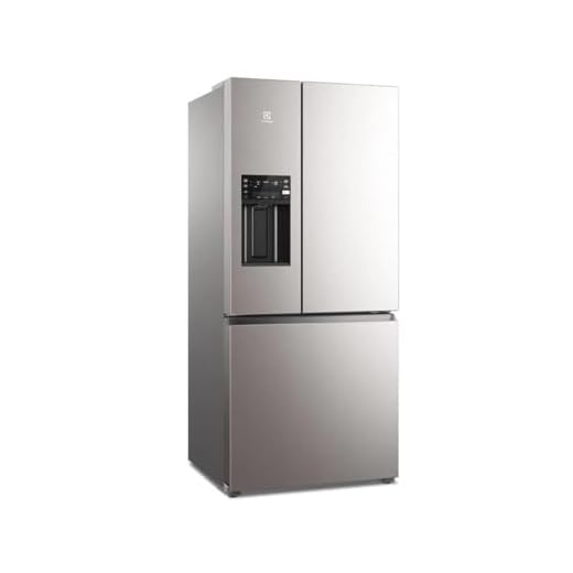 Geladeira Electrolux Multidoor Efficient Com Autosense, Inverter e Dispenser de Água e Gelo 540 l Inox Look (IM8IS) 127V