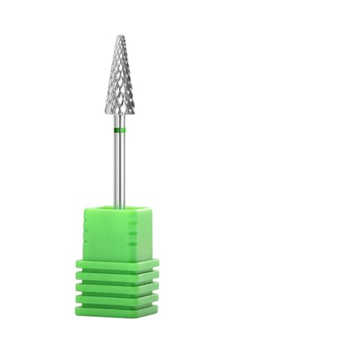 Foret à ongles conique carbure de tungstène 3/32 po embout ponceuse pour dépose gel