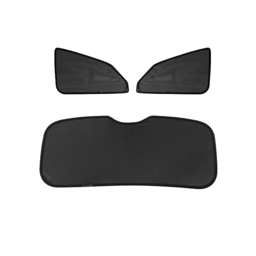 Pare-soleil magnétique pour Toyota CHR 2017-2023 - Rideaux de fenêtres arrière latérale voiture (3PCS)