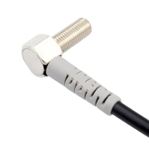Sensor fotoeléctrico M6 para espacios estrechos con codo de 90 grados e interruptor NPN NC 6