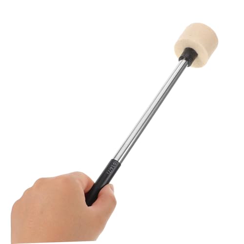 Baquetas Levemolo de acero inoxidable para caja, mazos para percusión, accesorio para batería, mango cómodo miniatura 5