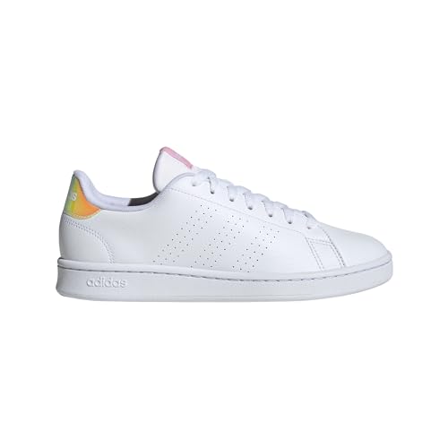 Image of adidas Womens Advantage Lace Up Sneakers Shoes Casual - White
