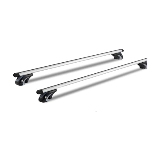Barres de toit en aluminium aérodynamique et silencieux pour voiture SUV