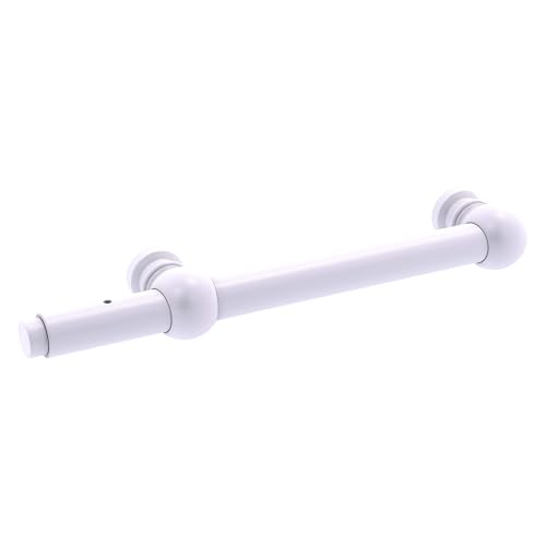 Traditional style Extendable Valet Rod Matte White