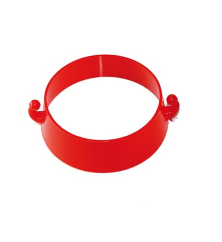 AUA SIGNALETIQUE - Support Chaîne 2 Crochets à Clipser sur Cône de Signalisation (1)