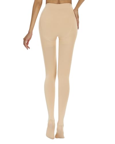 Image of Century Star Fleece Lined Tights Winter Thermal Leggings for Women Warm Thick Stockings Opaque Pantyhose Medias Termicas