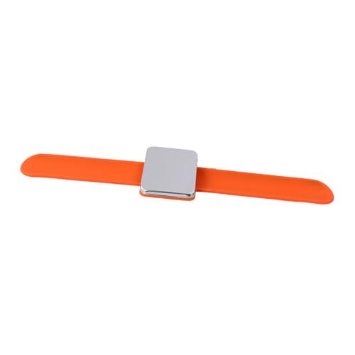 Porte-épingle silicone NUOBESTY orange pour chignons - 2