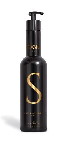 Evan Care Coffee Gold Shampoo 16.9 Fl OZ  Tratamiento de queratina para el cuidado del hogar  Para todo tipo de cabello  Sin sal  Limpieza suave
