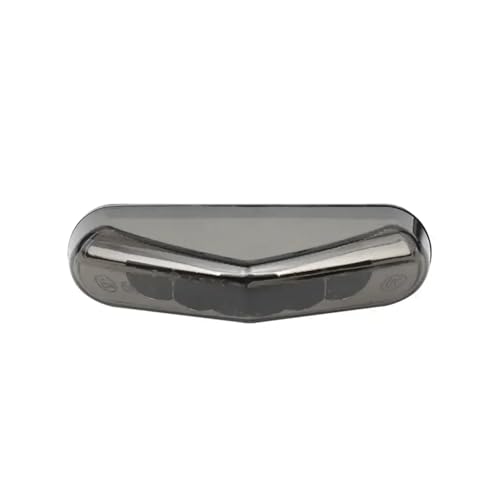 Feu arrière LED moto 12V avec éclairage plaque et stop pour scooter et quad