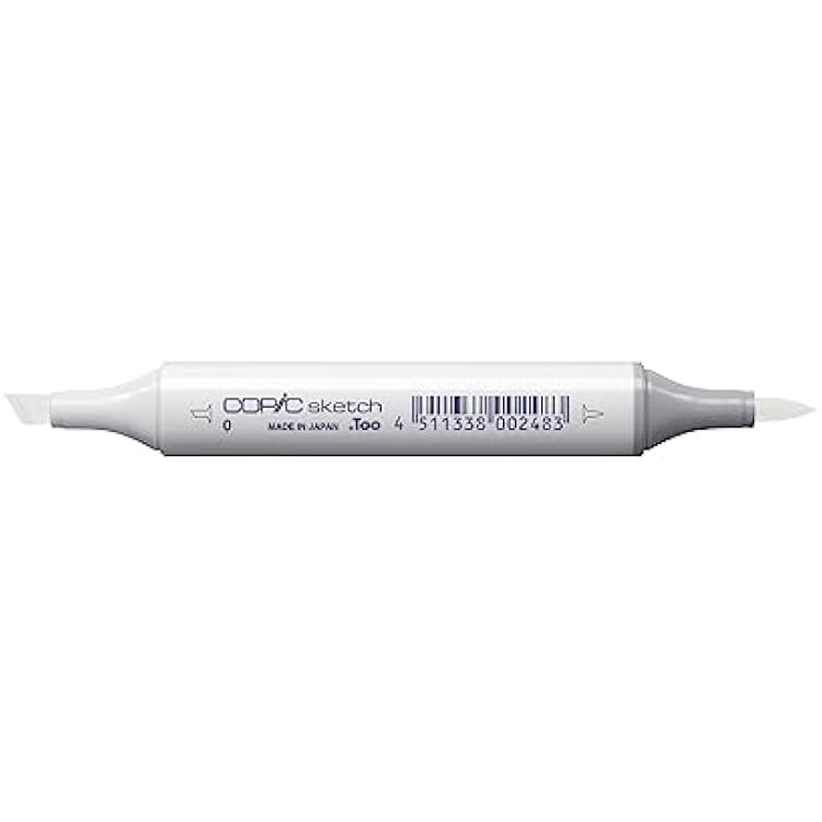COPIC Sketch Marker 0-S Colorless Blender Set of 3 | Professional Grade Alcohol-Based Dual-Tip Markers for Seamless Blending and Layering