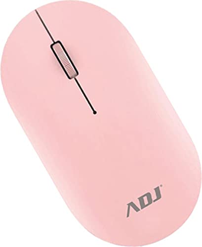 adj Mouse WIRLESS Ottico 3D Egg Pink 1000 DPI 3 Tasti Plug&Play