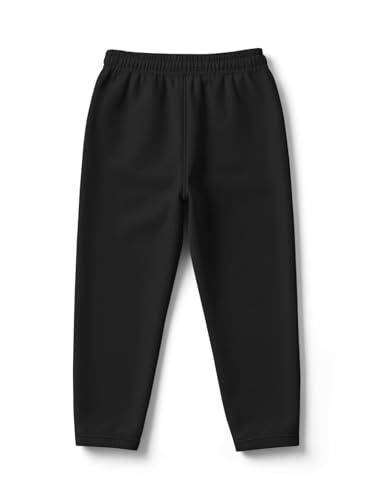 Image of HELLCAT Trendy Solid Cotton Blend Regular Fit Track Pant for Boys - Pack of 4