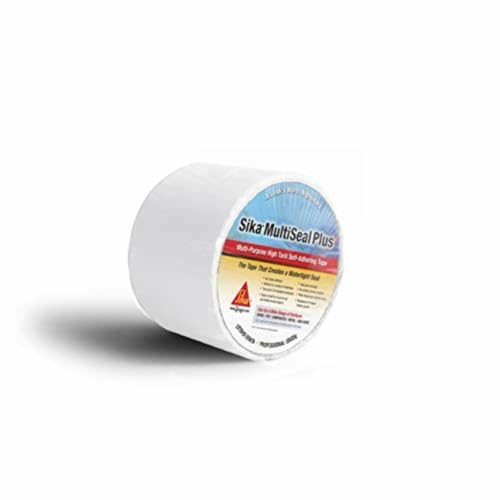 Image of AP Products Sika 017-413828-25 Multiseal Plus Tape - White, 4 inch x 25' Roll