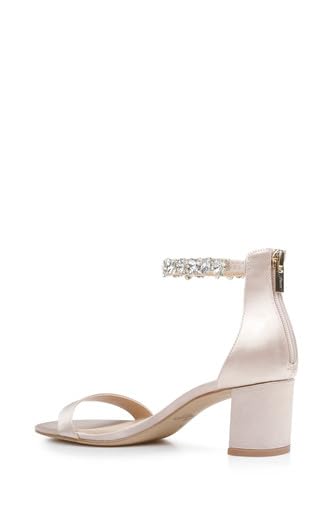 Jewel Badgley Mischka Catalina Open Toe Block Heel4