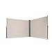 YXGLL Einziehbare Seitenmarkise, doppelt klappbare Seitenmarkise, wasserdicht, beidseitiger Garten-Sichtschutz für den Balkon, 236" L x 71" W (beige)