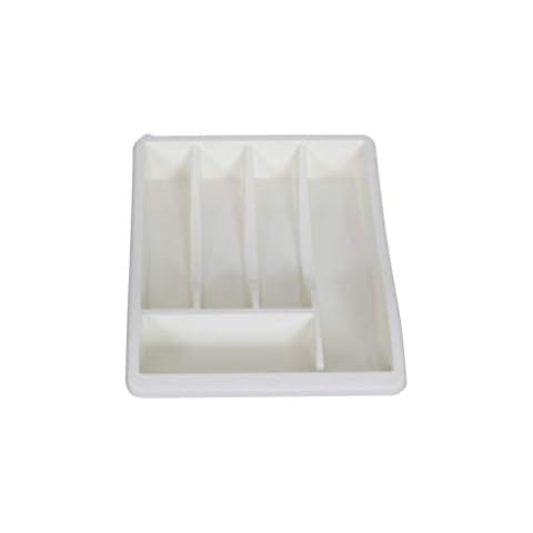 Whitefurze Cream Cutlery Tray for Drawers Cover
