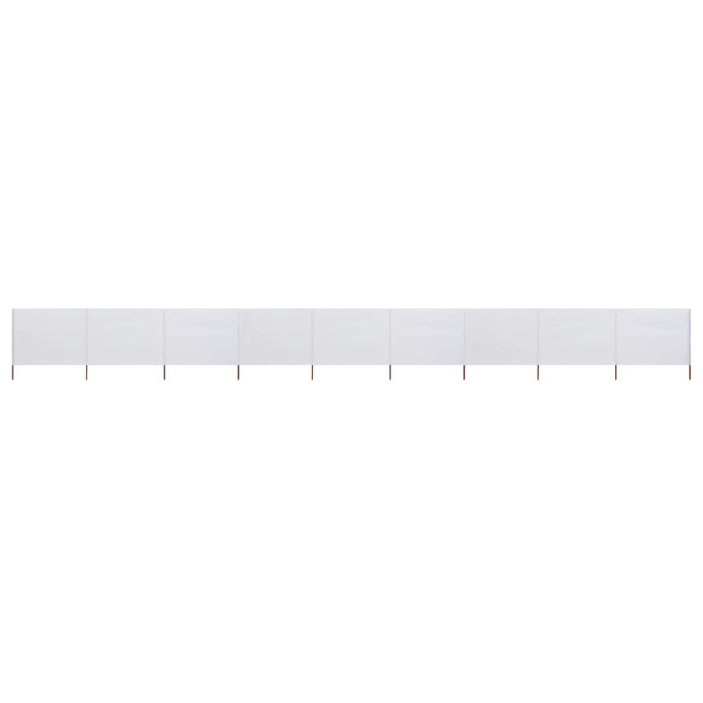 Higsose Brise-vent pliable en 3 pièces - 400 x 120 cm - Pour la plage - En tissu non tissé de qualité supérieure et durable - Brise-vue - Pour jardin, plein air