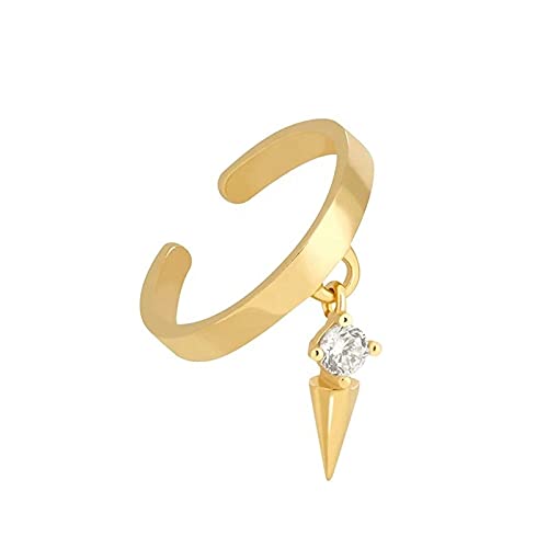 Ohrclips aus Sterlingsilber mit Nieten für Damen, Keine Piercing-Ohrringe, Schmuck, Pendientes