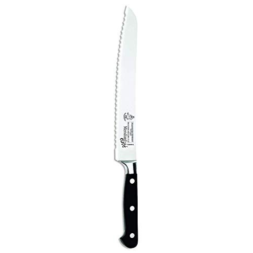 Messermeister Meridian Elite Left-Handed Scalloped Bread Knife, 9-Inch