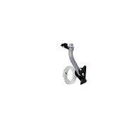 Antena Externa Digital para TV 2 em 1 Completa, Aquario, DTV-1500, Prata, Médio