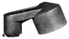 Appleton CJPPB1775GMTDOW APPMS125 APP MS125 1-1/4 STANCHION MOUNT, Black