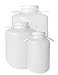Jardin202 - Bidón Alimentario Blanco, Boca Ancha con Asas | Almacenar Líquidos | 20