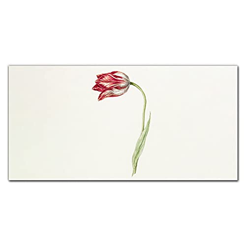 Décoration murale d'intérieur tableau image sur toile fleurs de plantes 140x70