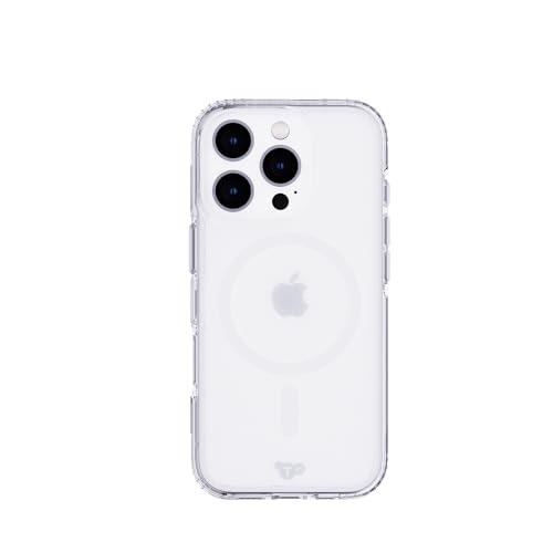 Funda transparente iPhone 16 Pro tech21 EvoClear MagSafe antichoque 2