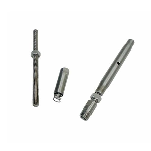 Tensor Marino 1/8" Rosca Push And Go 1/4"-20 Acero Inoxidable T316 miniatura 5