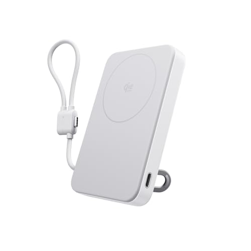 10000mAh Nella Tua Tasca: Abbastanza sottile da entrare in tasca, ma sufficientemente potente da caricare il tuo iPhone 16 fino a 1,9 volte. La batteria da 10.000 mAh di RAPID offre energia per tutto il giorno senza ingombro.