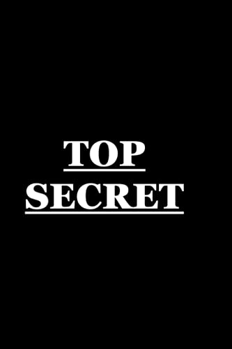 TOP SECRET Blank Recipe Book: 6x9 inch 300 page