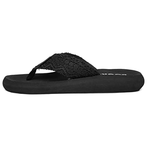 Rocket Dog Spotlight Lima Women's Black Flip Flops Cover