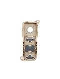 CELLTRIX - Replacement Back Camera Lens with Power/Volume Buttons Compatible with LG G4 (Gold)