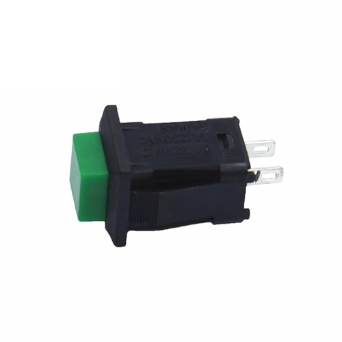 Interruptor de botón de bloqueo mecánico para paneles de control y proyectos de electrónica 5