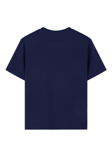 Girl's Cute Baseball Number 8 Graphic Shirt Crew Neck Short Sleeve Summer Casual Tee Tops2