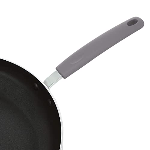 Amazon Basics Ceramic Non-Stick 12.5-Inch Skillet, Grey #TOP3