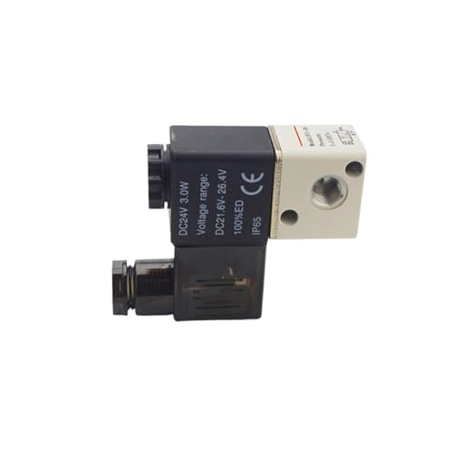 Électrovanne pneumatique 3 Voies avec bobine DC24V commutation rapide pas de fuite