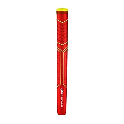 Orlimar Golf F80 Mallet Putter, Red/Black with Oversize Putter Grip