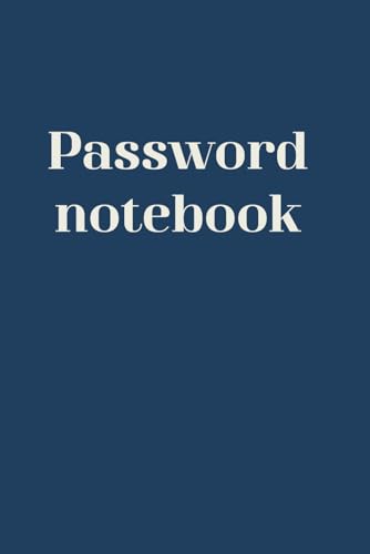 Password notebook: Your secure password keeper – elegant and organized