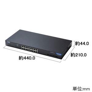 Amazon.co.jp: エレコム スイッチングハブ 16ポート ギガビット PoE 